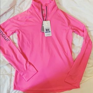 NWT Pink Under Armor Dri-Fit Jacket